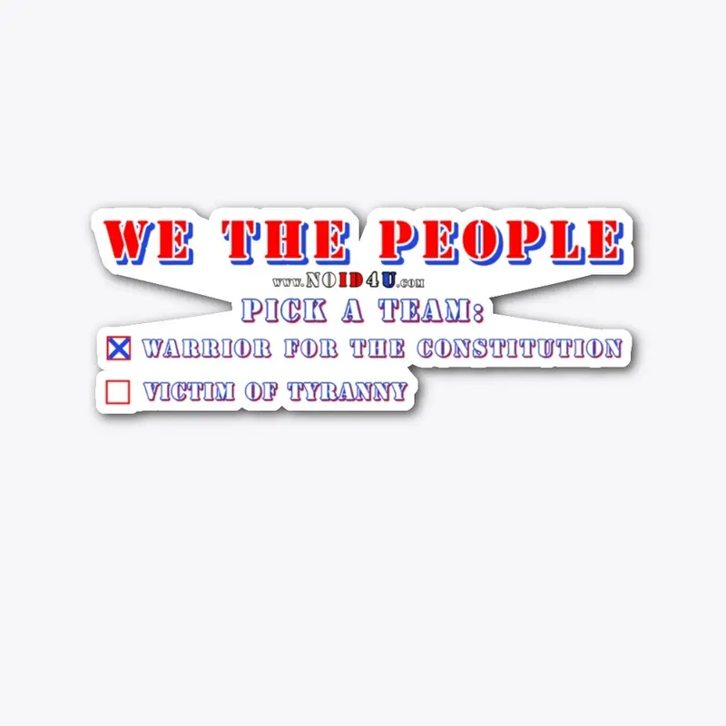 We The People - Warrior or Victim